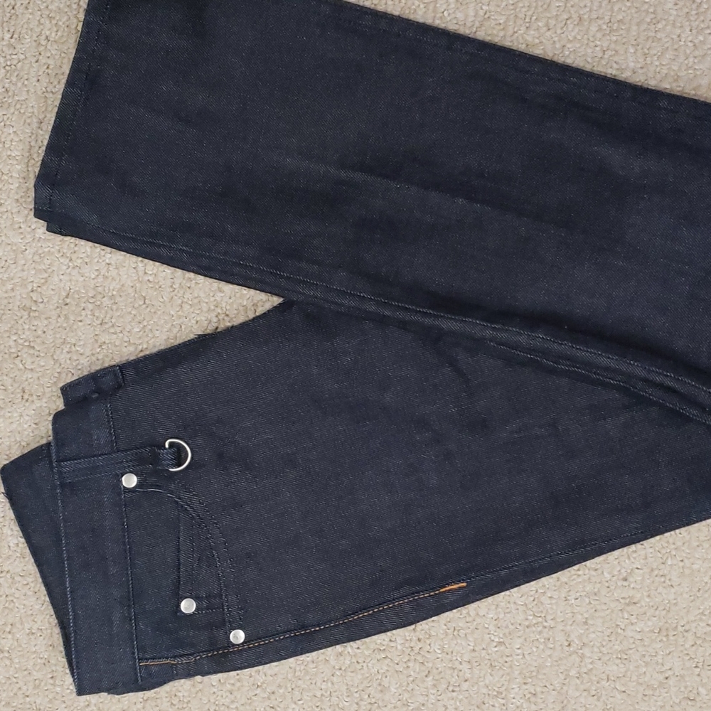 Y3 008 Blue Low Rise Jean 25